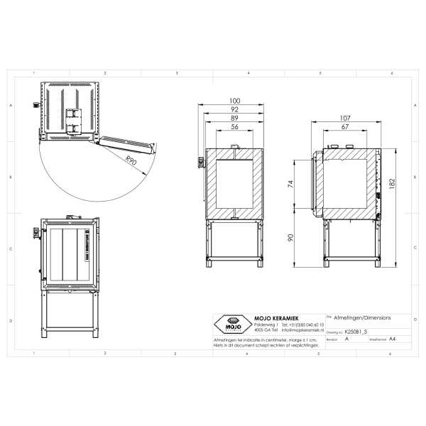 KMK 250-3 keramiekoven - Afbeelding 5
