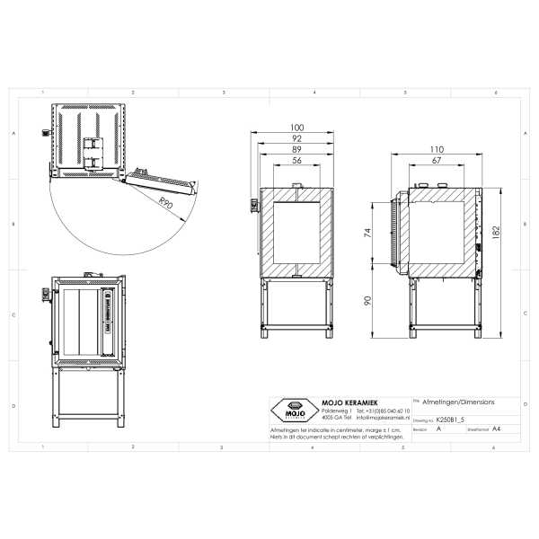 KMK 250-5 keramiekoven - Afbeelding 5