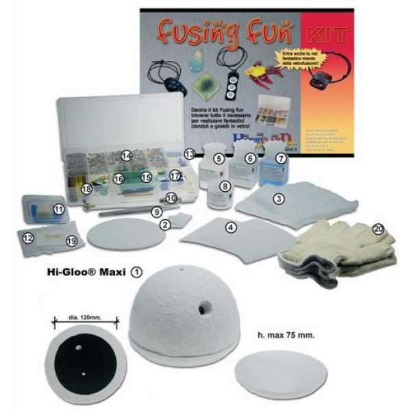Glasfusing sieraden set