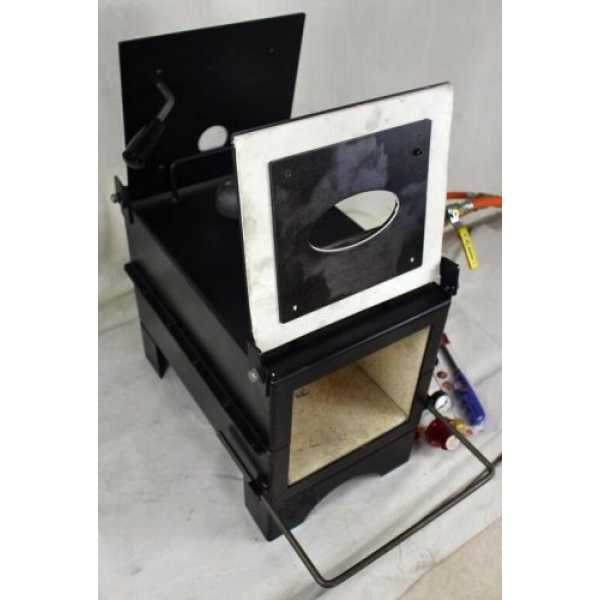 Smeedoven 1200 °C Model 6.2 NE (2 branders) Afbeelding is de oude variant - Afbeelding 5